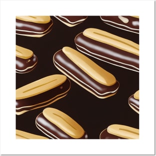 Chocolate Eclairs Posters and Art